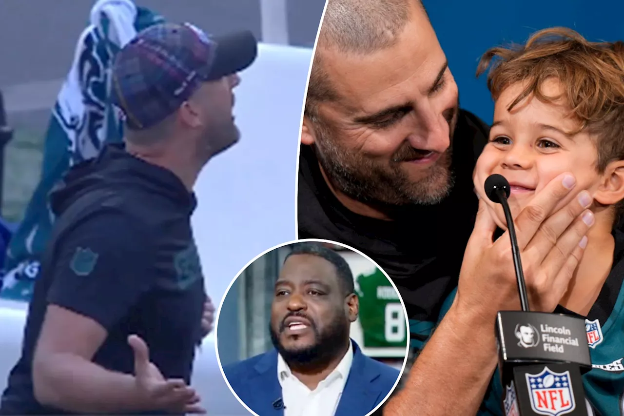 ESPN's Damien Woody crushes 'clown' Nick Sirianni for taunting Eagles fans, bringing his kids to press conference