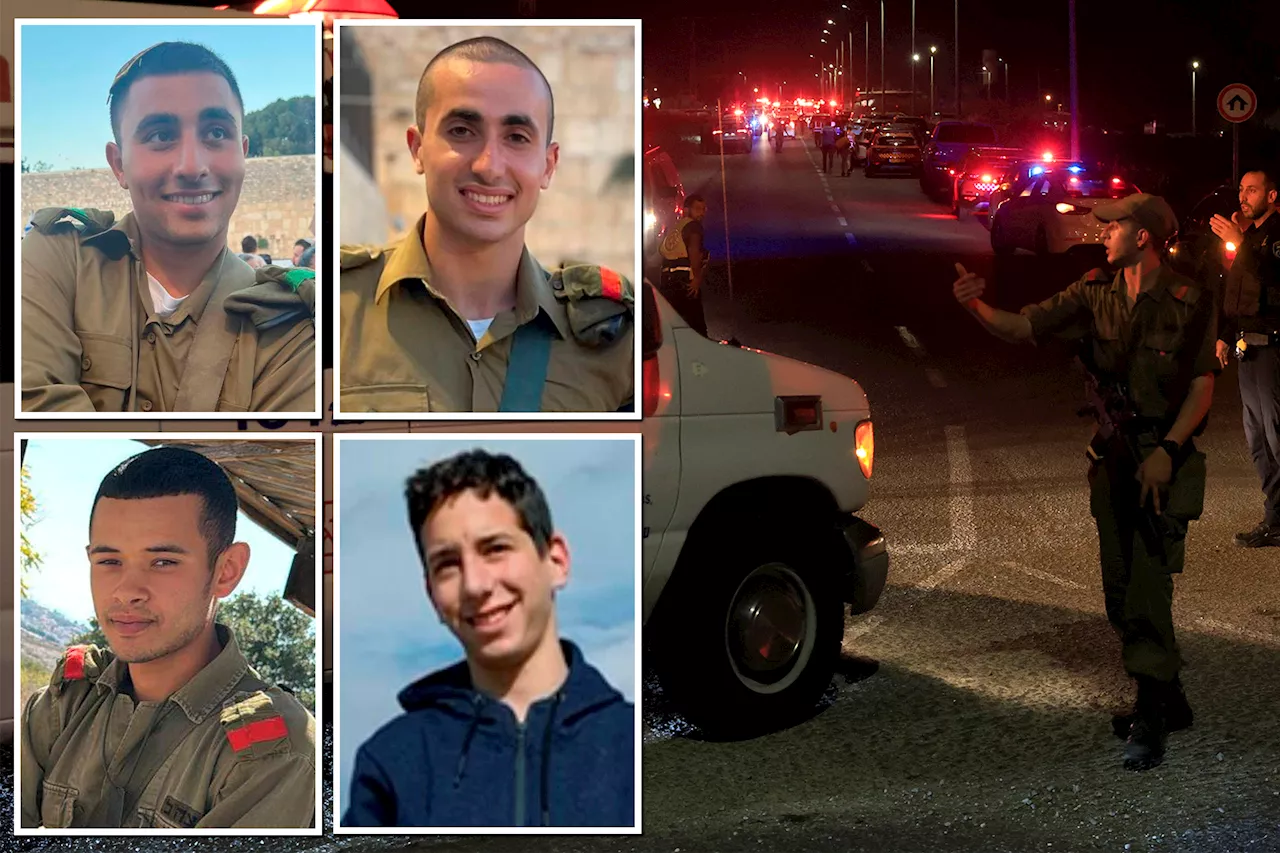 Four teenage Israeli soldiers killed in Hezbollah drone strike that injured dozens at IDF camp