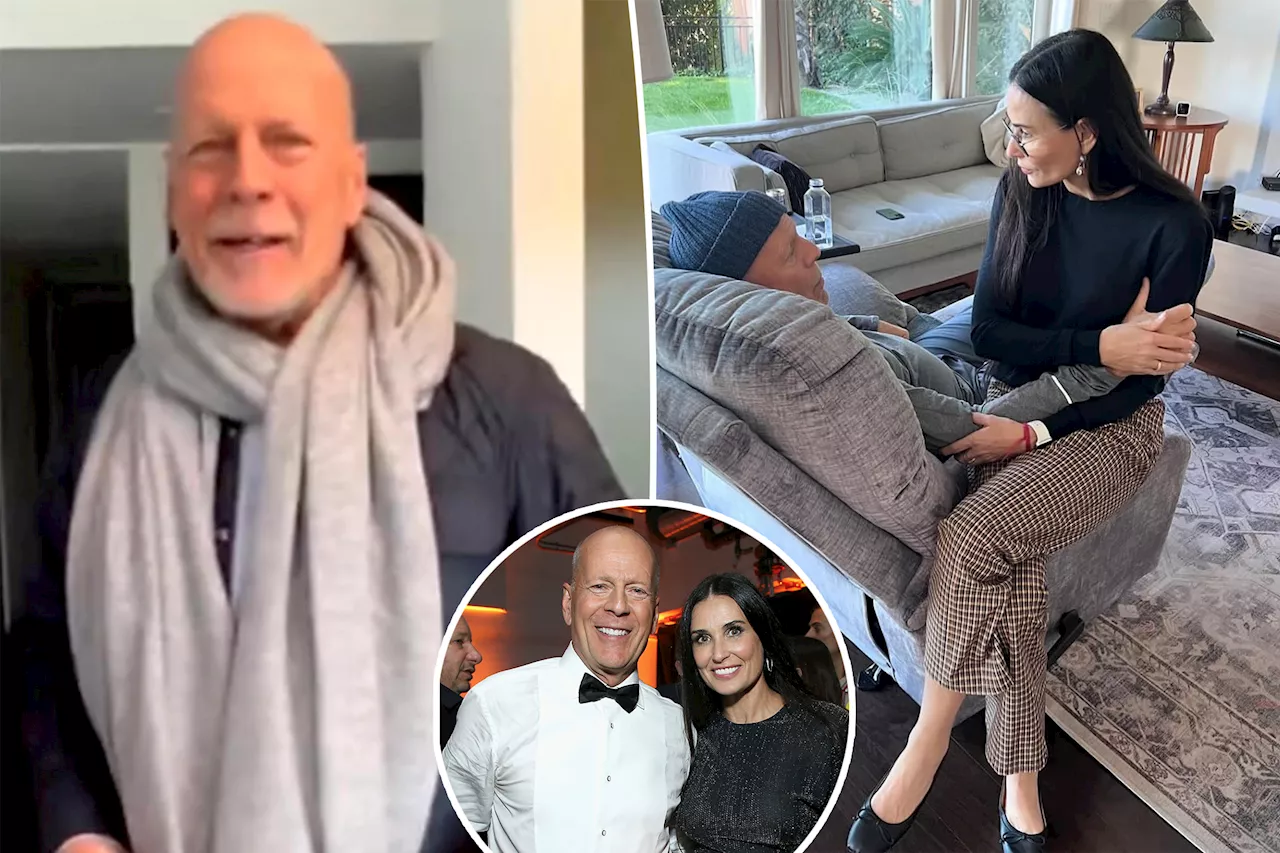 How Demi Moore is coping amid ex-husband Bruce Willis' dementia battle: 'He is stable'