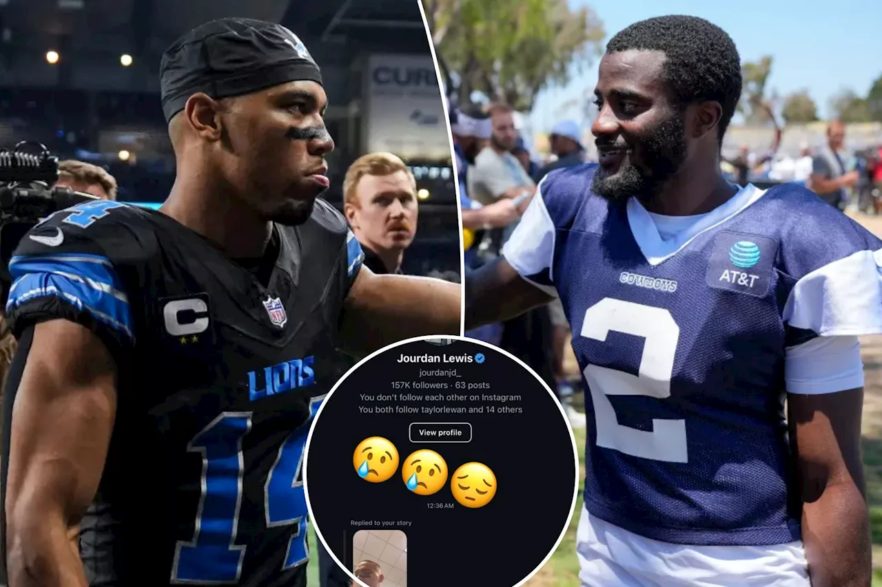 Lions' Amon-Ra St. Brown exposes vulgar DM Cowboys rival Jourdan Lewis sent him after blowout