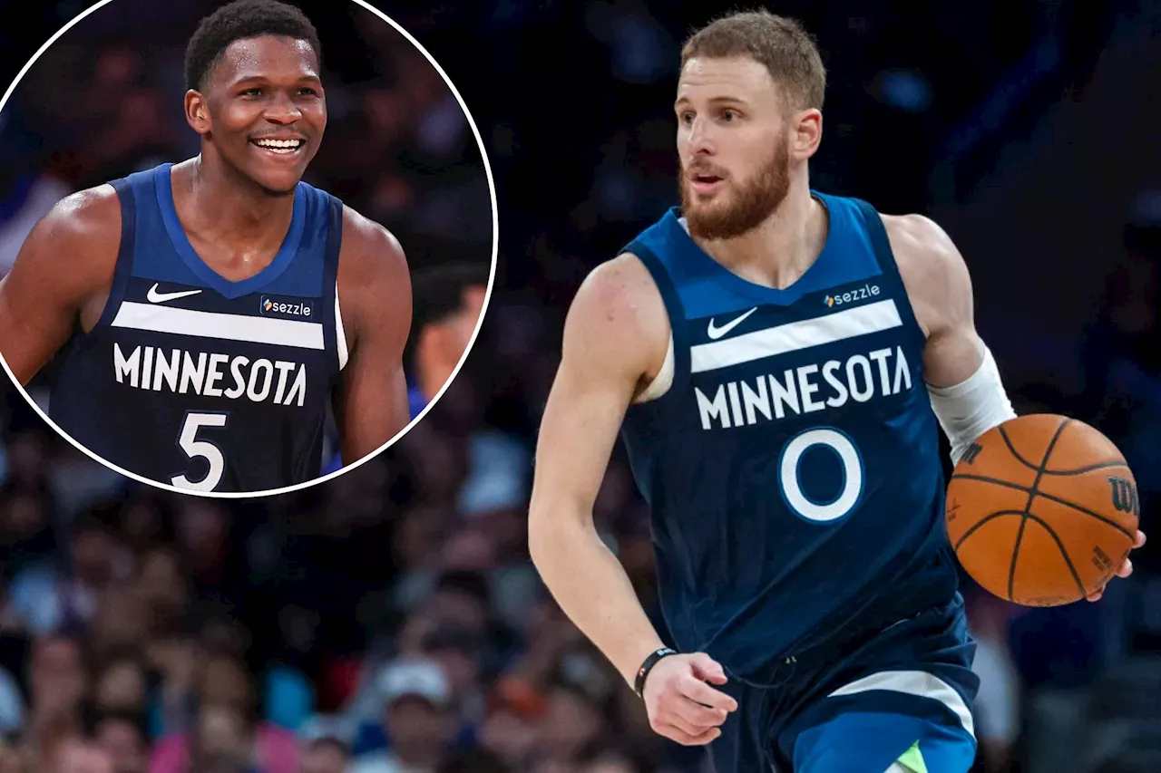 Timberwolves' Anthony Edwards raves about Donte DiVincenzo: 'New York is gonna miss him'