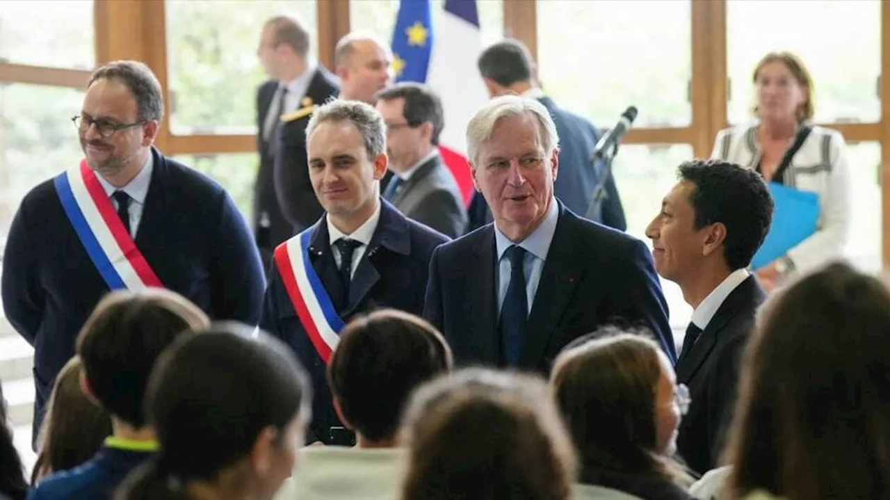 « On ne les oubliera pas » : l’hommage de Michel Barnier à Dominique Bernard et Samuel Paty