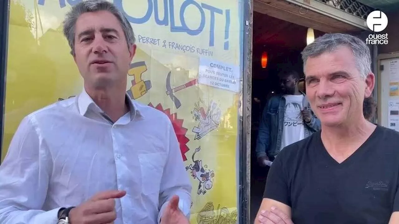 VIDÉO. François Ruffin et Gilles Perret livrent les coulisses de leur nouveau film « Au boulot ! »