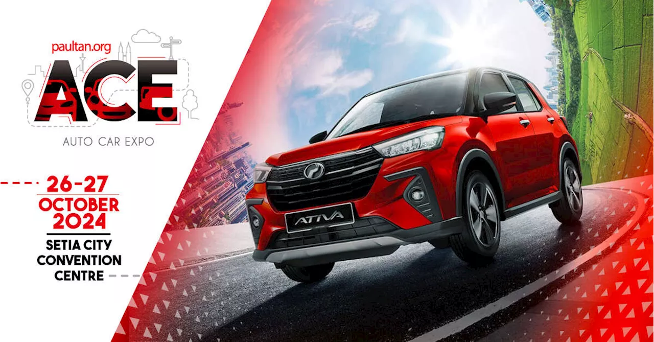 ACE 2024: Time for a new Perodua Ativa compact SUV to complement your active lifestyle