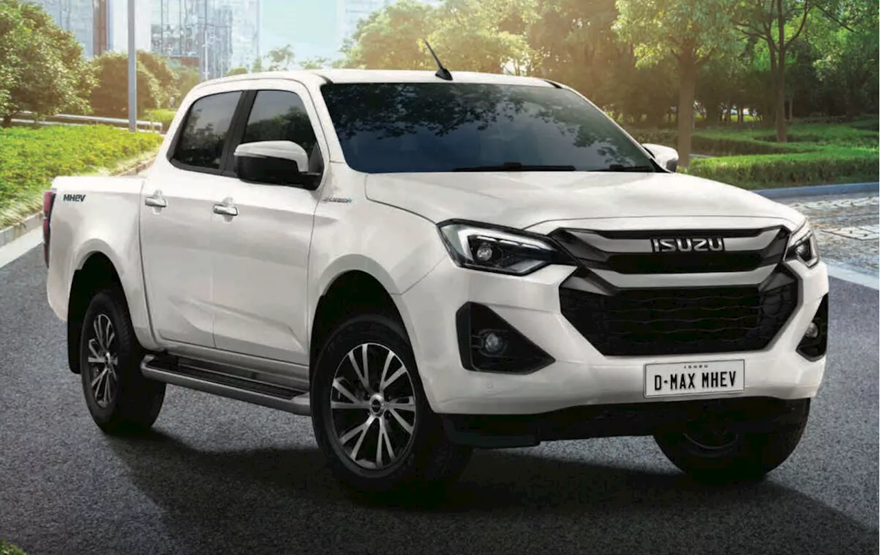 Isuzu D-Max mild-hybrid pick-up truck in Thailand – RM148k for double-cab; 150 PS/350 Nm 1.9L, RWD