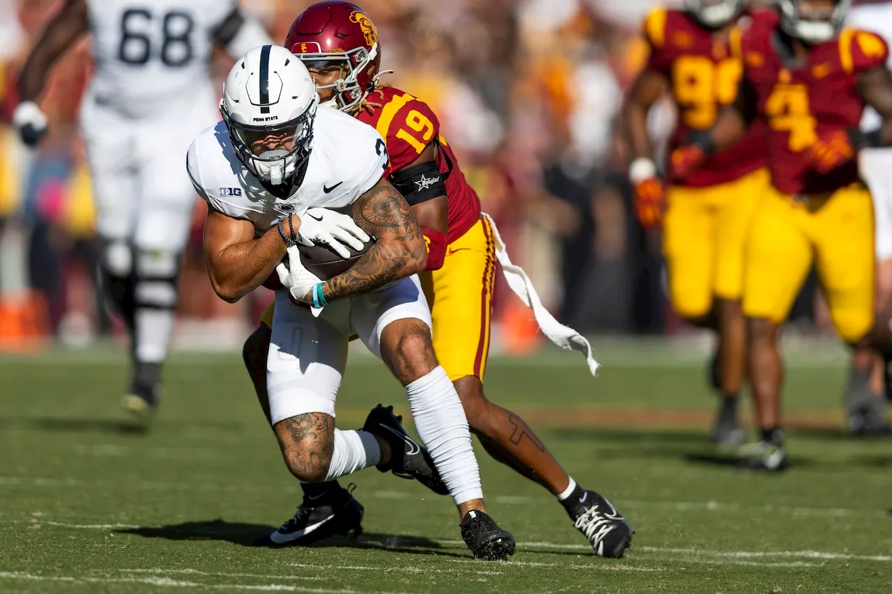 Penn State's Julian Fleming delivers late heroics at USC in game-defining moments