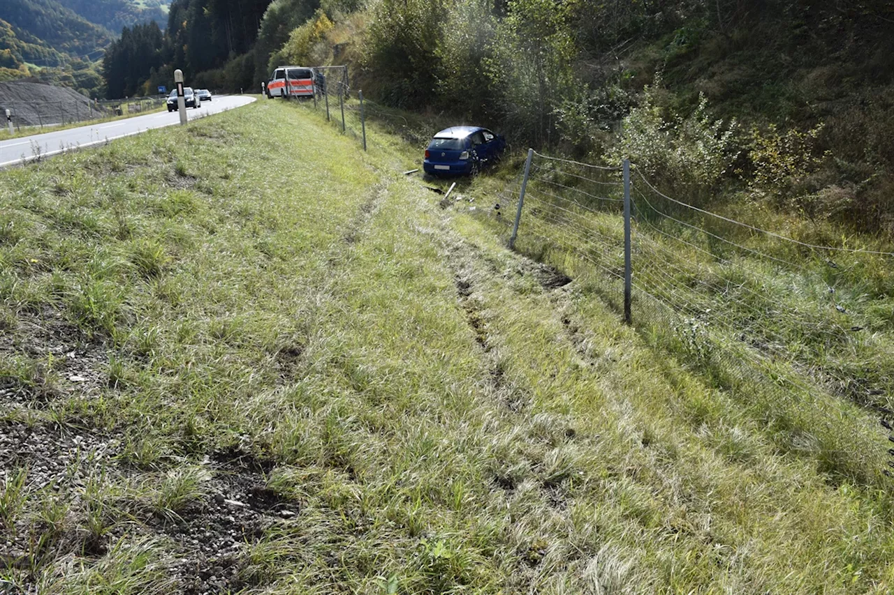 Schiers GR: Am Steuer eingeschlafen und verunfallt