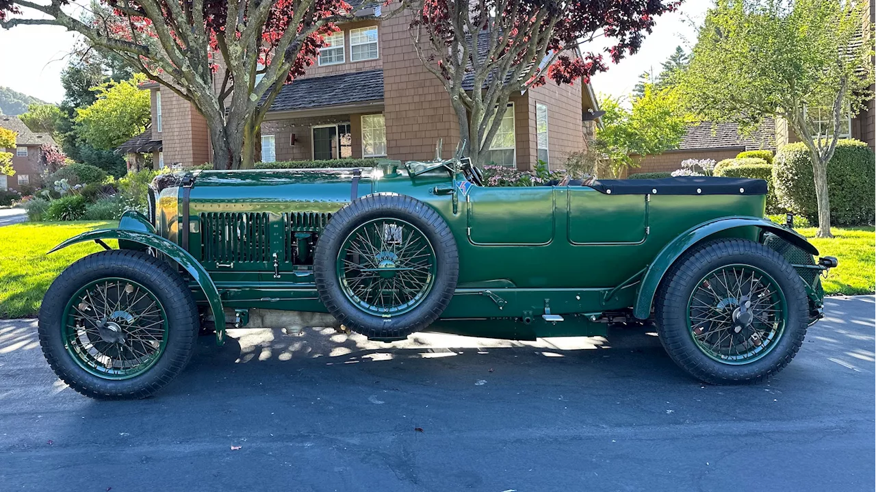 Bentley used original design drawings to meticulously recreate its 1930 Speed Six