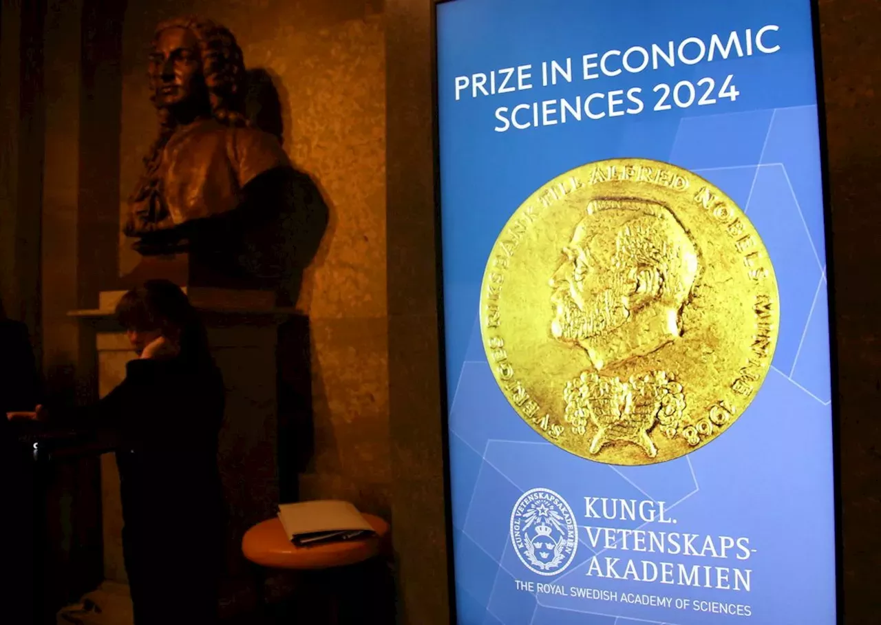 Acemoglu, Johnson and Robinson win 2024 Nobel economics prize Nobel