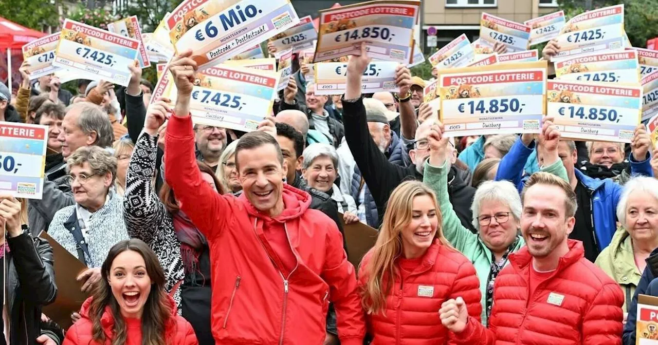 Lotterie: Nachbarschaft in Duisburg gewinnt sechs Millionen Euro