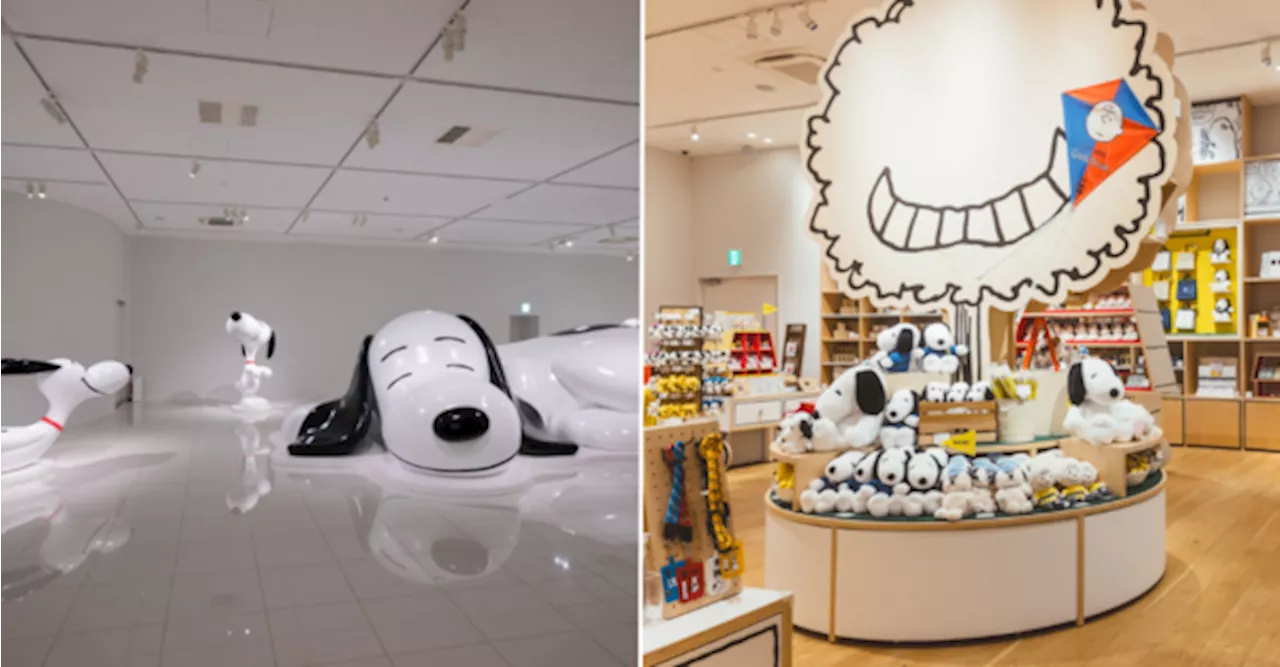 This Snoopy Museum In Tokyo Has Large Replicas & Cute Merch Of All Things Snoopy