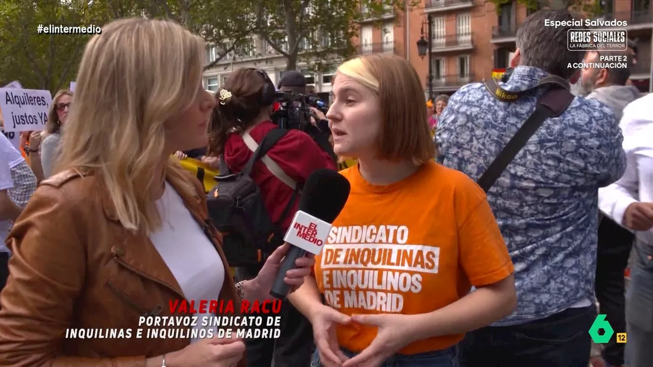 'No aguantamos más, vivimos ahogadas': Valeria Racu, portavoz del Sindicato de Inquilinas, sobre los