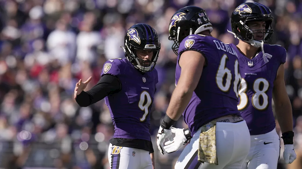 Baltimore Ravens Lineman Makes Game-Changing Play on Special Teams