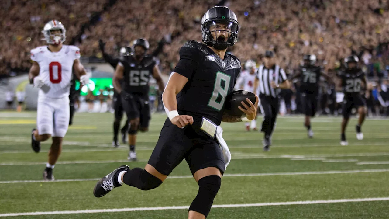 Big Ten Football Power Rankings (Week 8): Ducks Replace Bucks in Top Spot