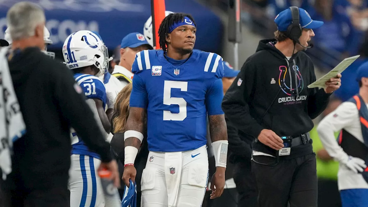 Colts QB Anthony Richardson to Return From Injury vs. Dolphins