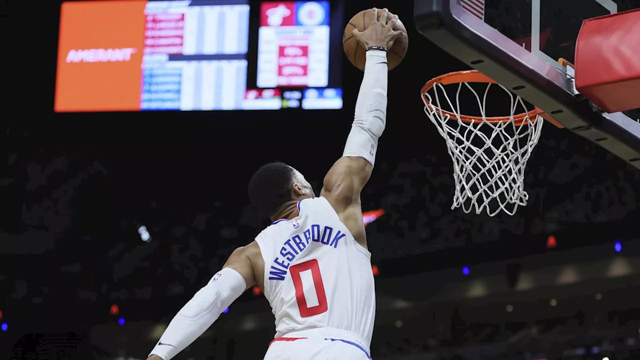 NBA Fans React to Russell Westbrook's Alley-Oop Dunk From Nikola Jokic