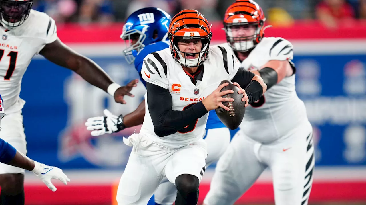 Postgame Observations: Joe Burrow Run, Clutch Plays Defense Help Bengals Beat Giants