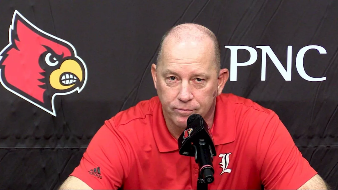 Watch: Jeff Brohm, Brian Brohm and Louisville Football Players Preview Miami