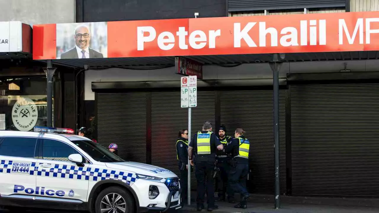 High profile Labor MP’s office doused in red paint, ‘unknown liquid’