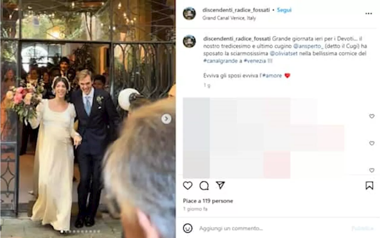 Fiorello al matrimonio della figlia Olivia a Venezia: lo show tra dediche e risate