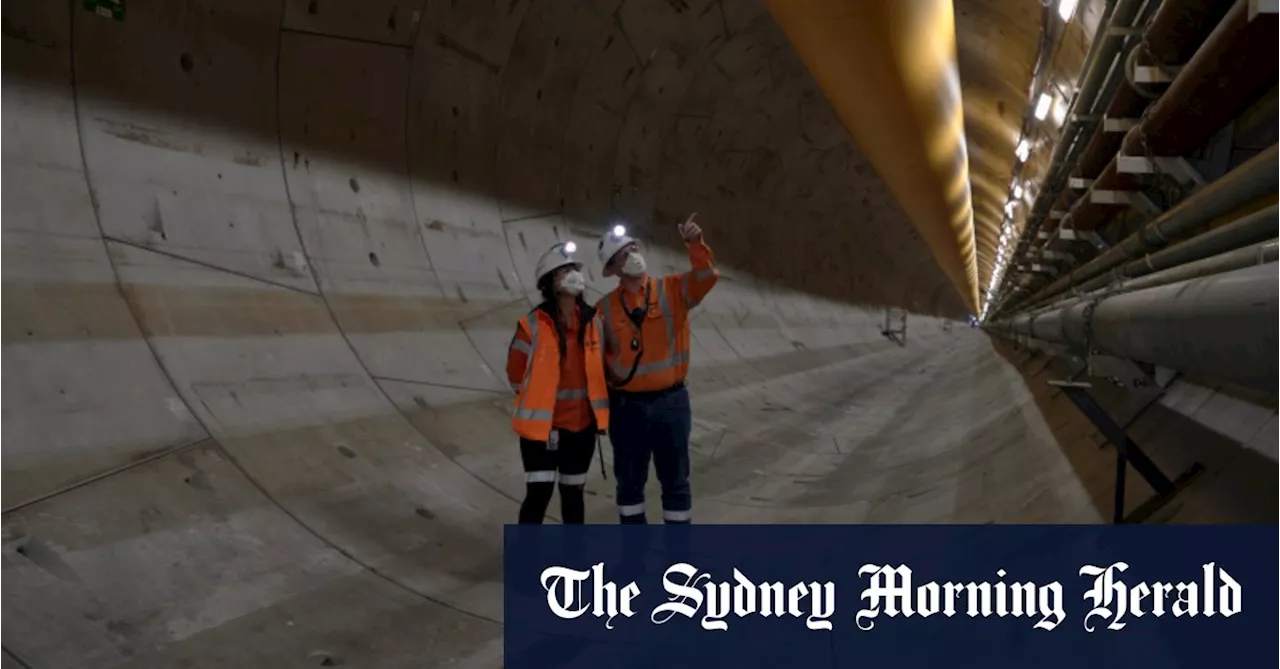 The delicate dance of tunnelling a metro line within metres of Anzac Bridge