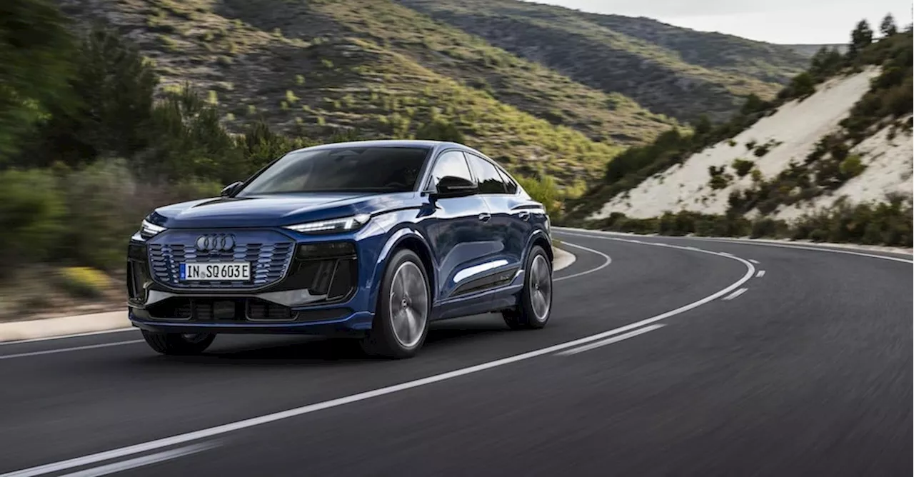 Audi Q6 Sportback e-tron, il formato coupé del suv elettrico hi-tech