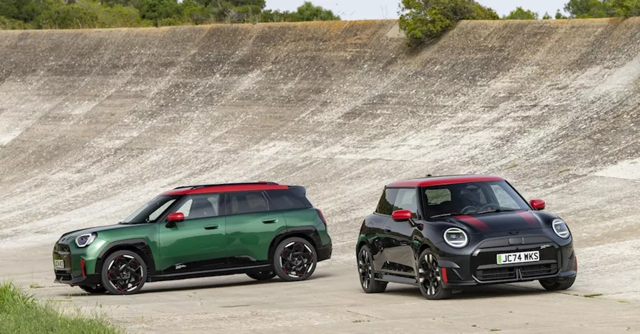 Mini Aceman John Cooper Works elettrica e Cooper JCW al Salone di Parigi 2024