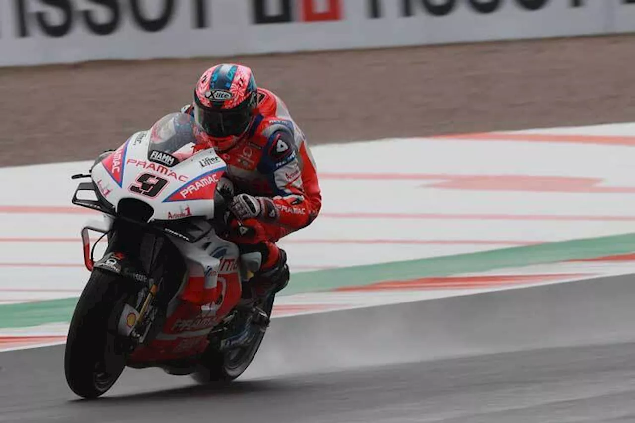 Valencia, FP2: Petrucci vor Márquez und Rossi