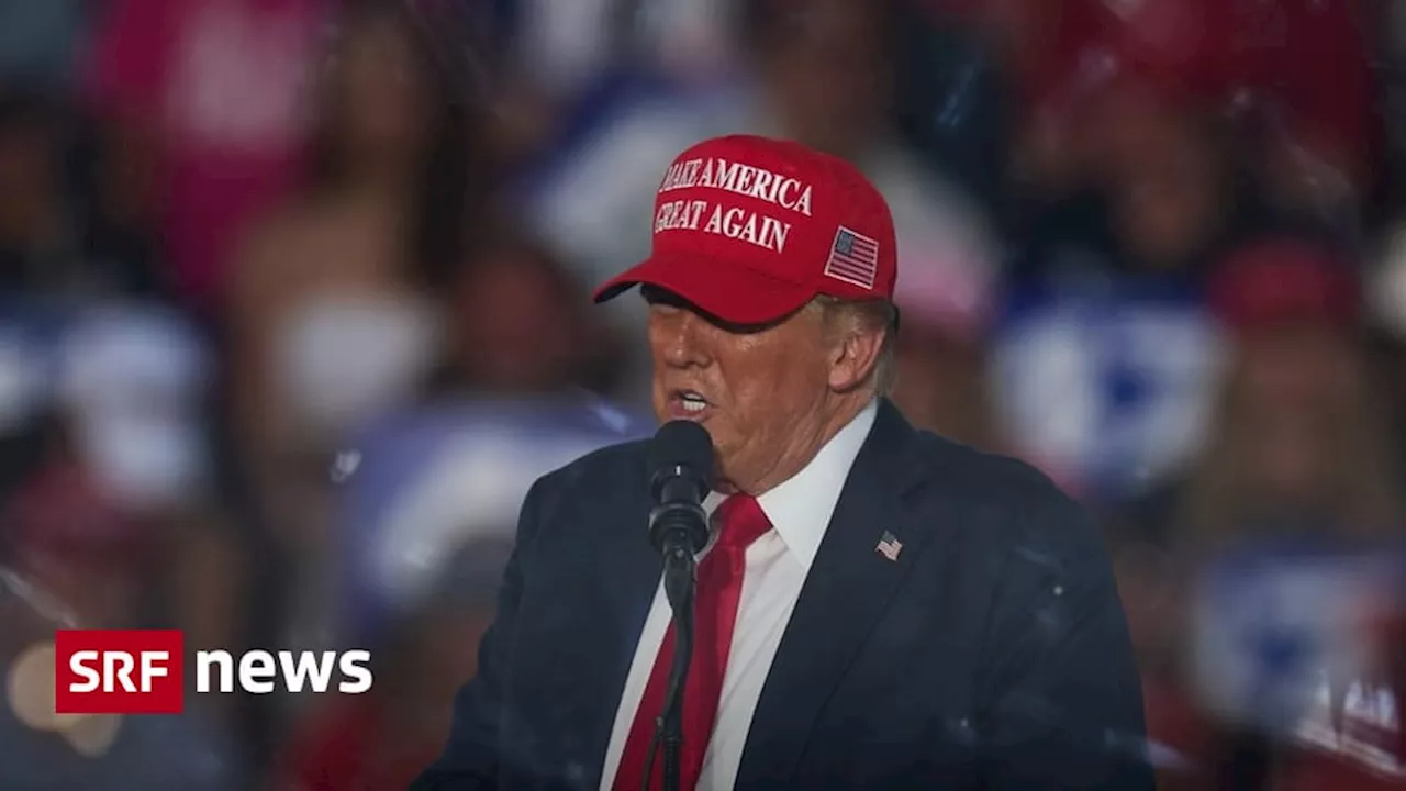 Mann in der Nähe einer Trump-Rally mit einer Waffe verhaftet