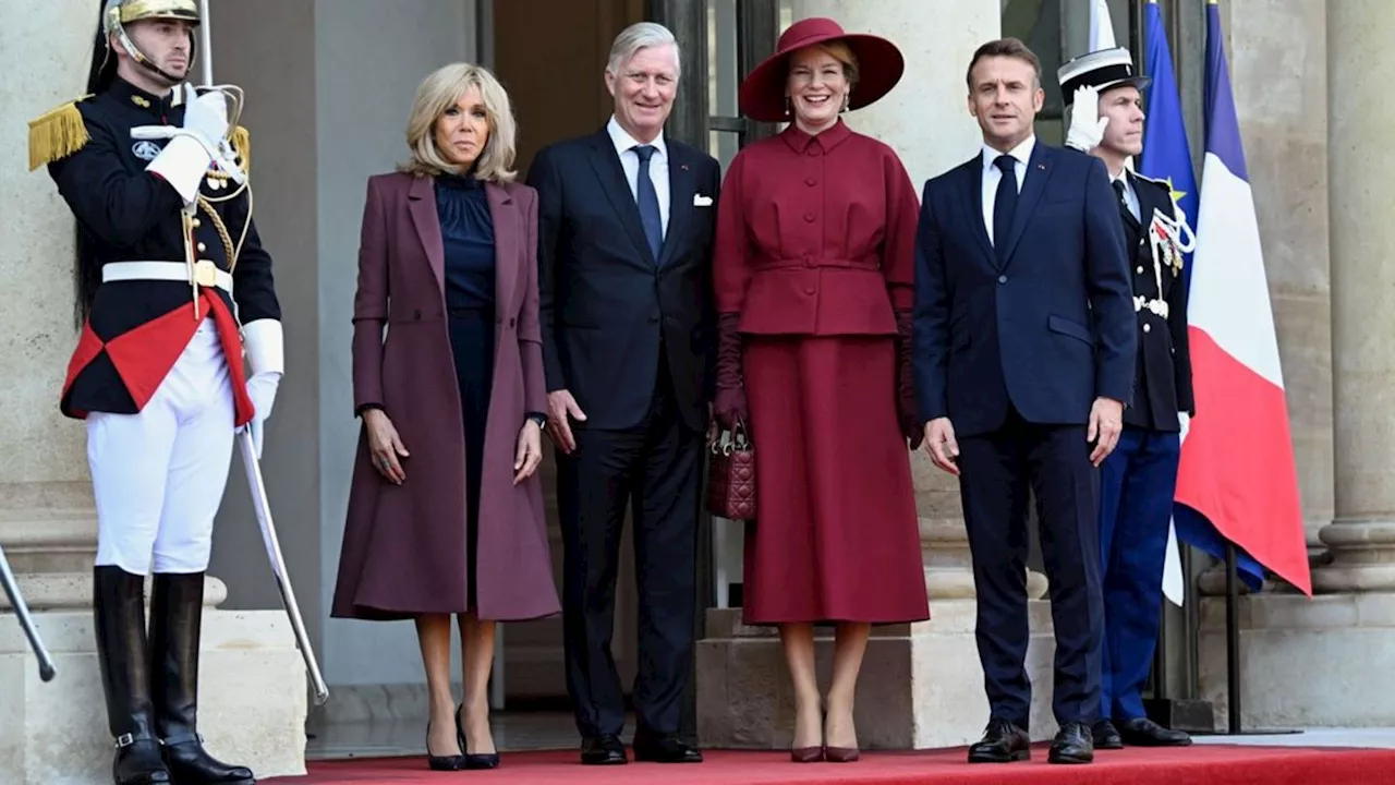 Belgiens König Philippe und Königin Mathilde: Erster Staatsbesuch in Frankreich seit 2003