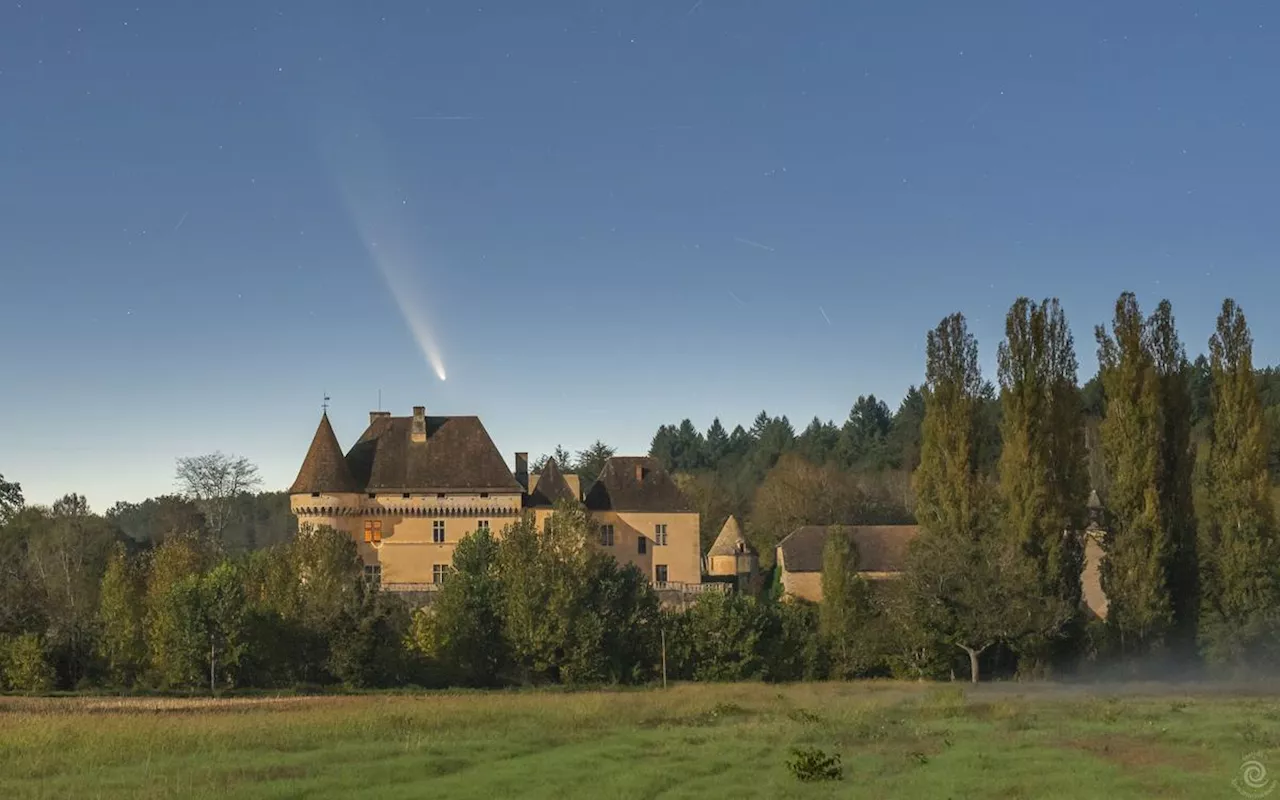 En images : la « comète du siècle » vue depuis la Dordogne