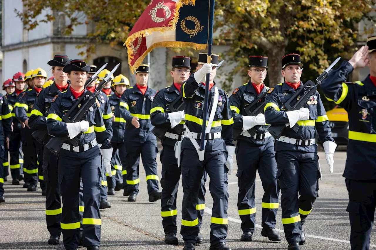 Libourne : retour en images sur la cérémonie de prise de commandement de la Sécurité civile