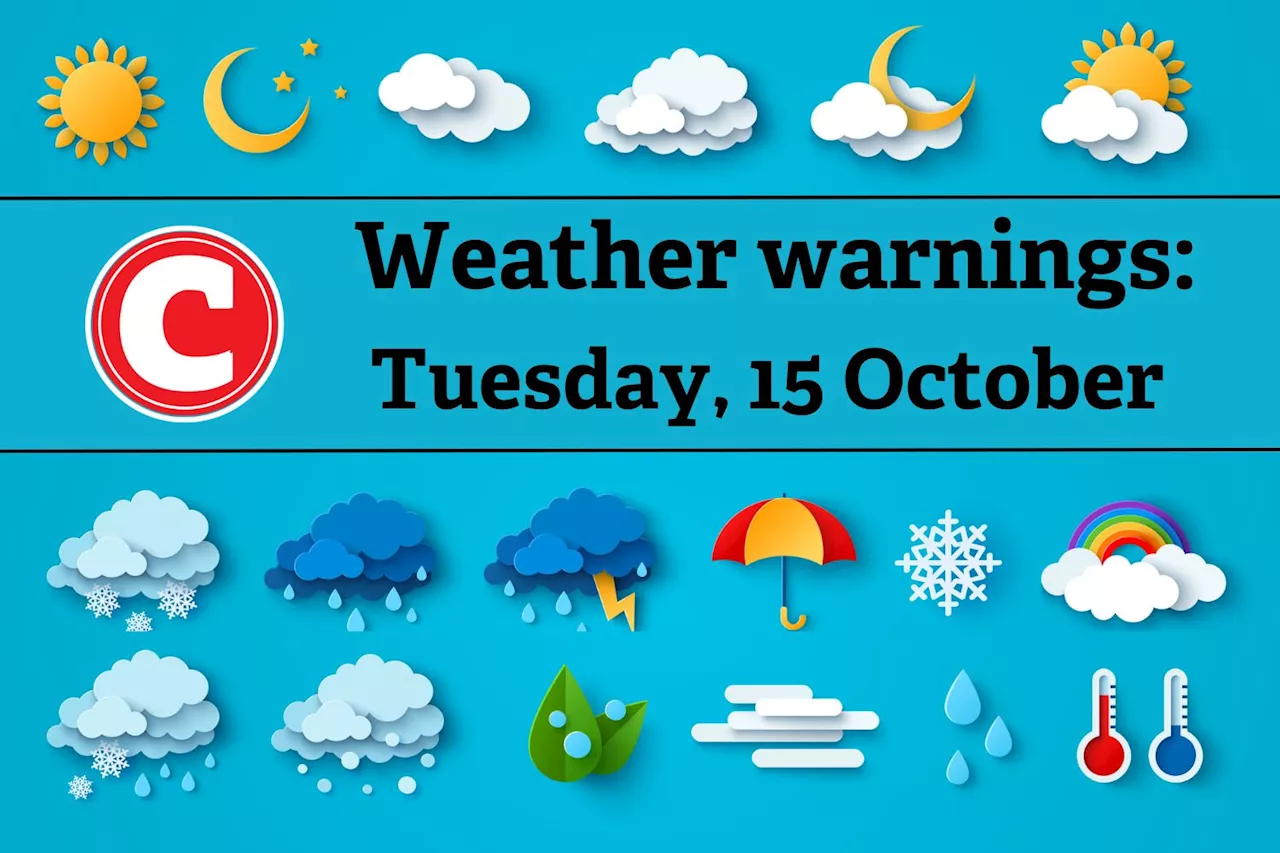 Weather: Heavy downpours and severe thunderstorms for Gauteng North West, Free State and Limpopo