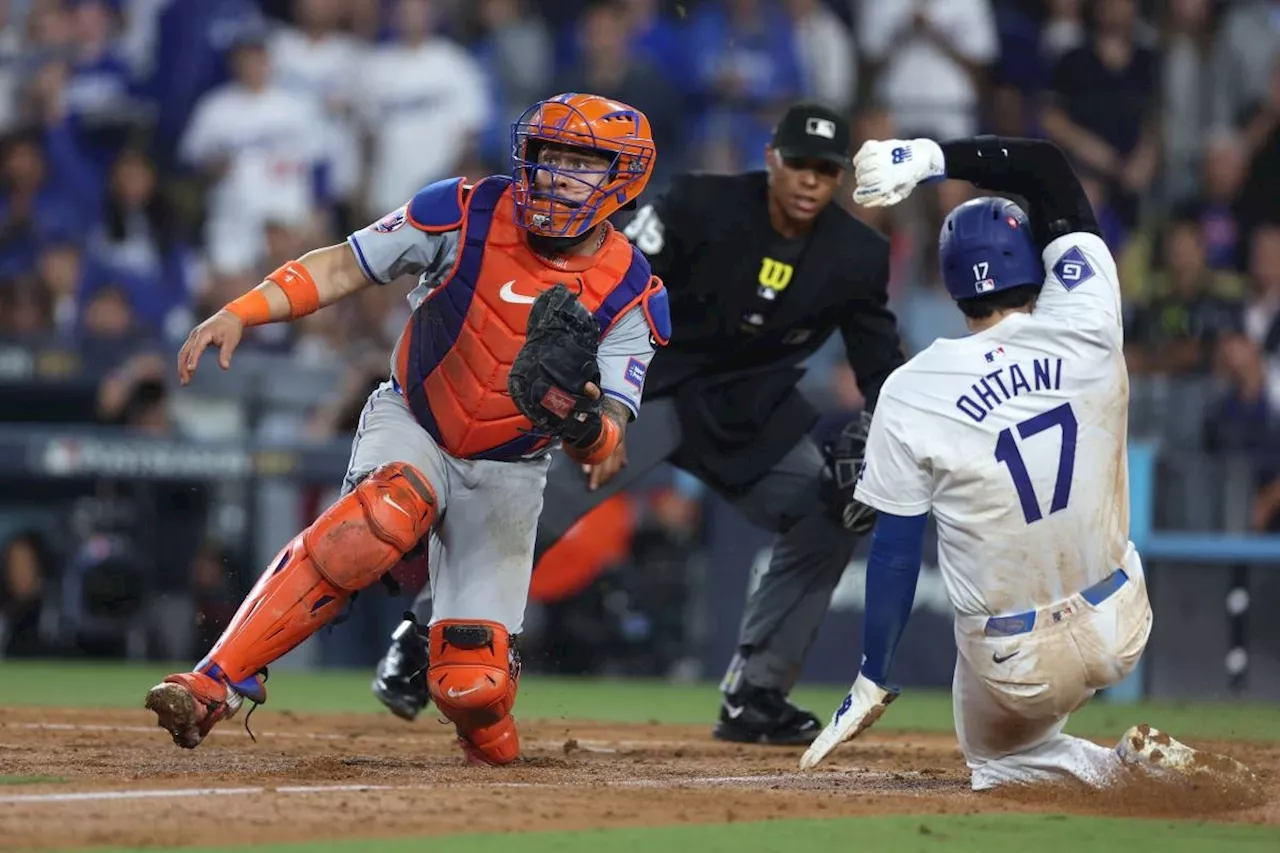 Dodgers crush Mets in series opener