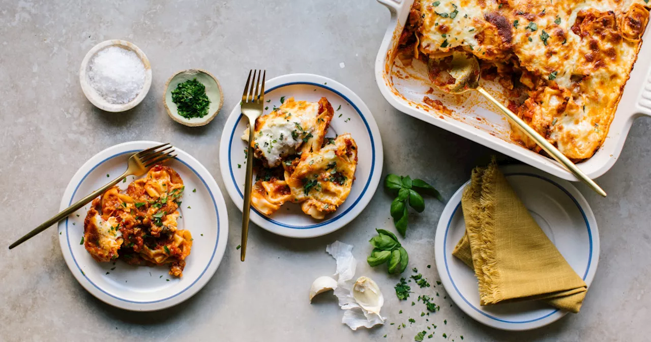 Baked Cheese Tortellini with Sausage Recipe