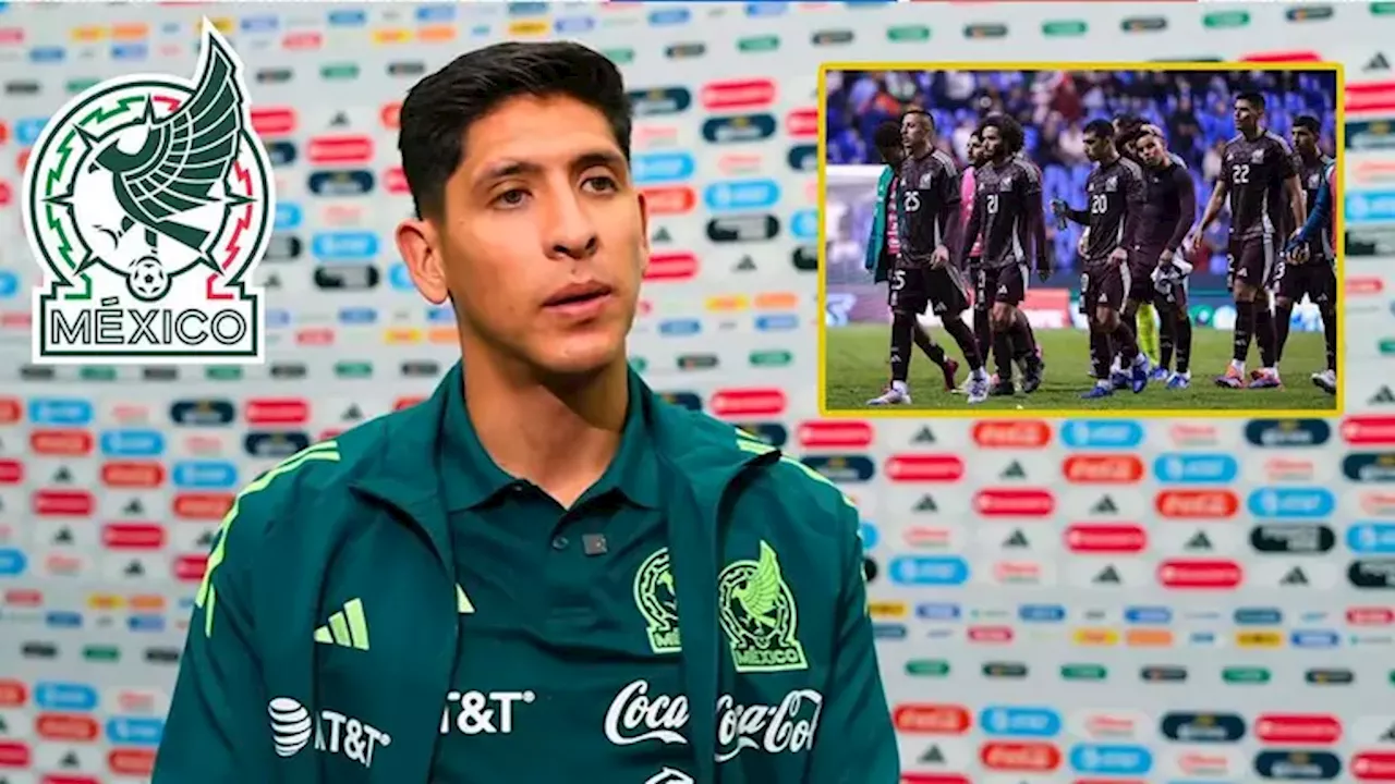 Edson Álvarez reconoce que la Selección Mexicana ha quedado a deber, pide paciencia