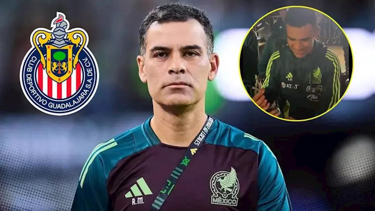 Rafa Márquez se niega firmar playera de Chivas en llegada de Selección Mexicana a Guadalajara