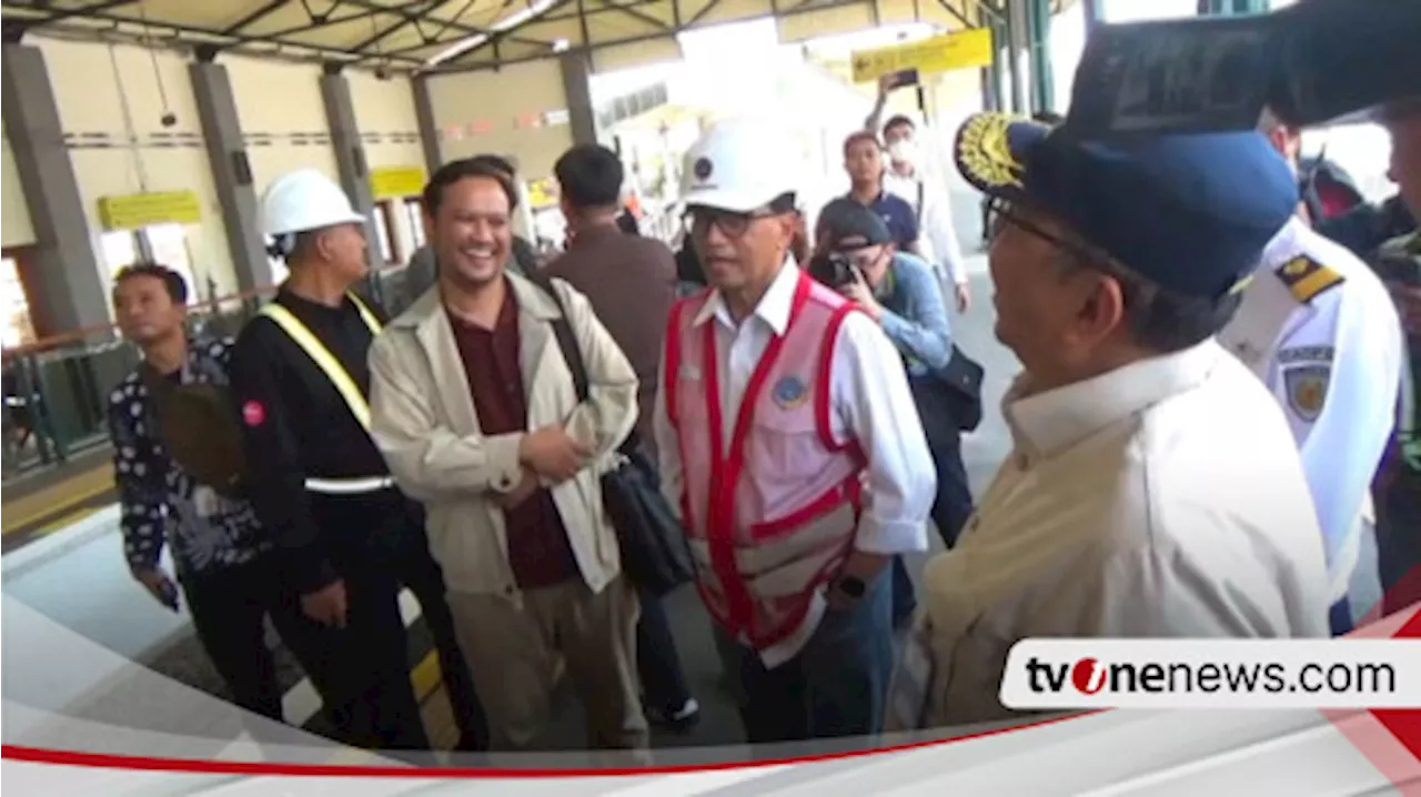 Menhub RI Tinjau Proyek Beautifikasi Stasiun Klaten