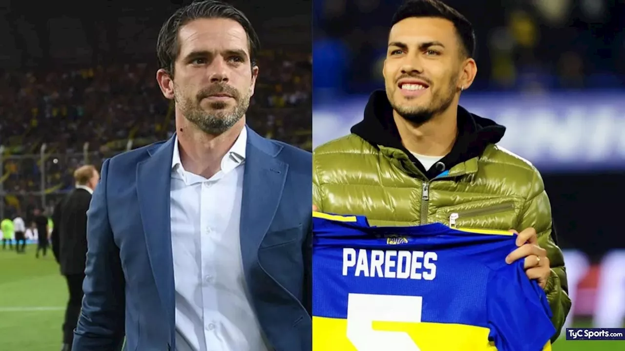 Los detalles del llamado de Gago a Paredes para tenerlo en Boca