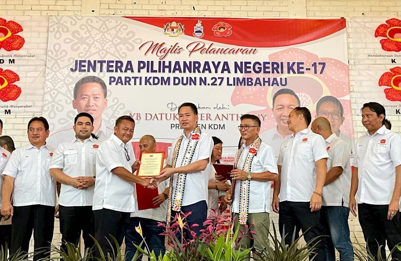 Belum bubar DUN, Parti KDM sudah umum manifesto