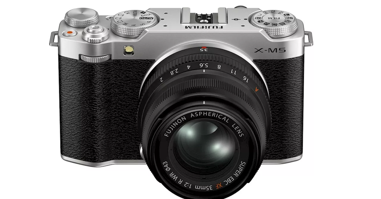 Fujifilm goes after aspiring vloggers with its new $800 X-M5 camera