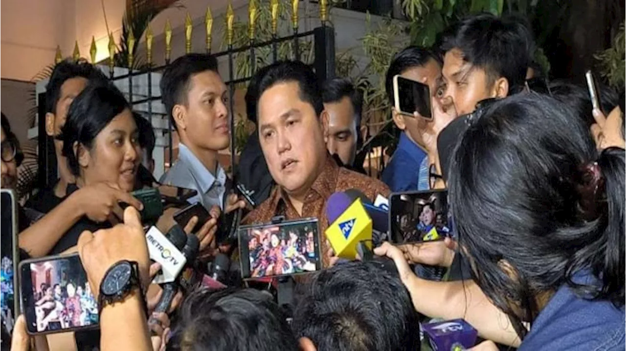 Dipanggil Prabowo, Erick Thohir: Saya Pekerja Keras, Semua Tahu Saya Loyal