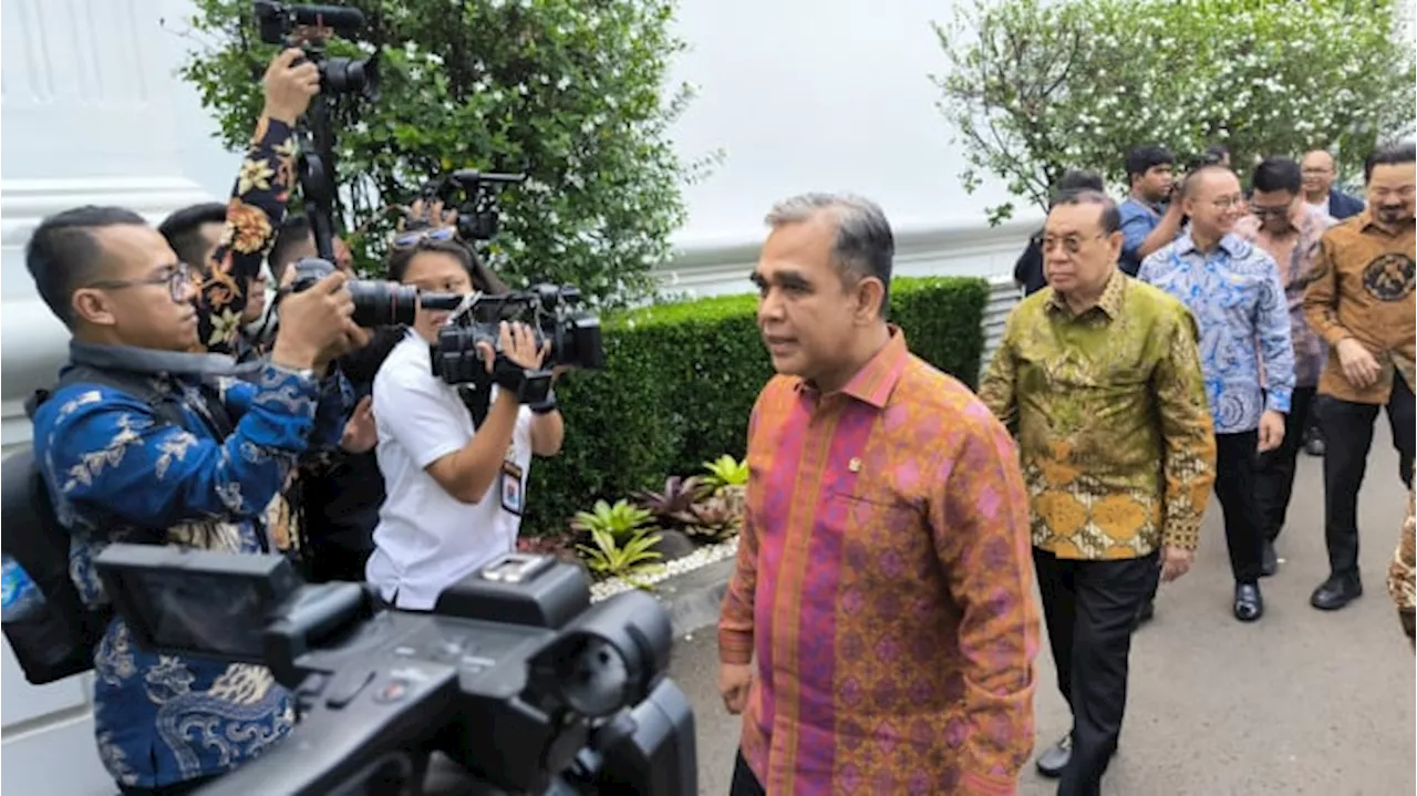 Pimpinan MPR Temui Jokowi di Istana, Berikan Undangan Pelantikan Prabowo-Gibran