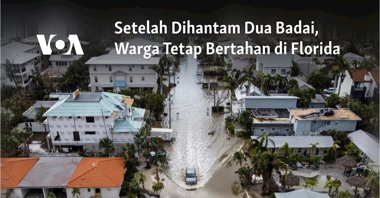 Warga Florida, Termasuk Diaspora Indonesia, Kembali ke Rumah Setelah Badai Milton