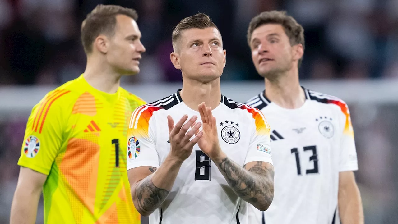 DFB-Team: Arena wegen Abschied von Kroos, Müller, Neuer und Gündoğan umgestaltet