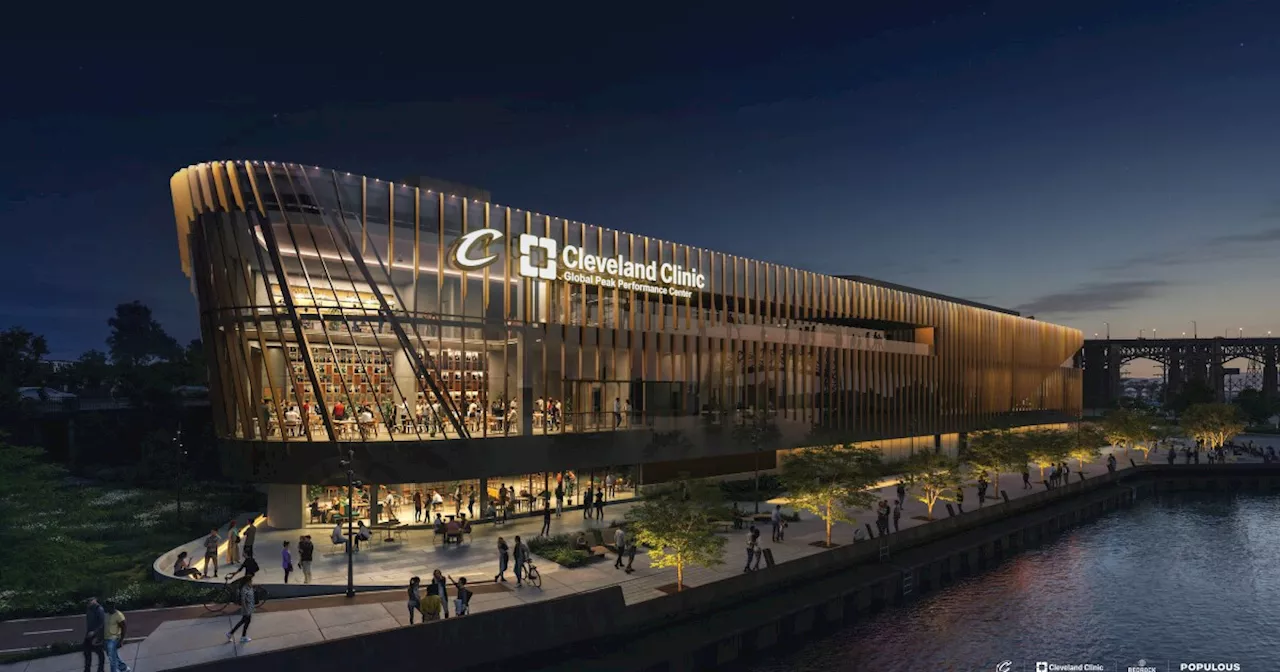 Cavs, Cleveland Clinic break ground for new riverfront training facility. See new images.