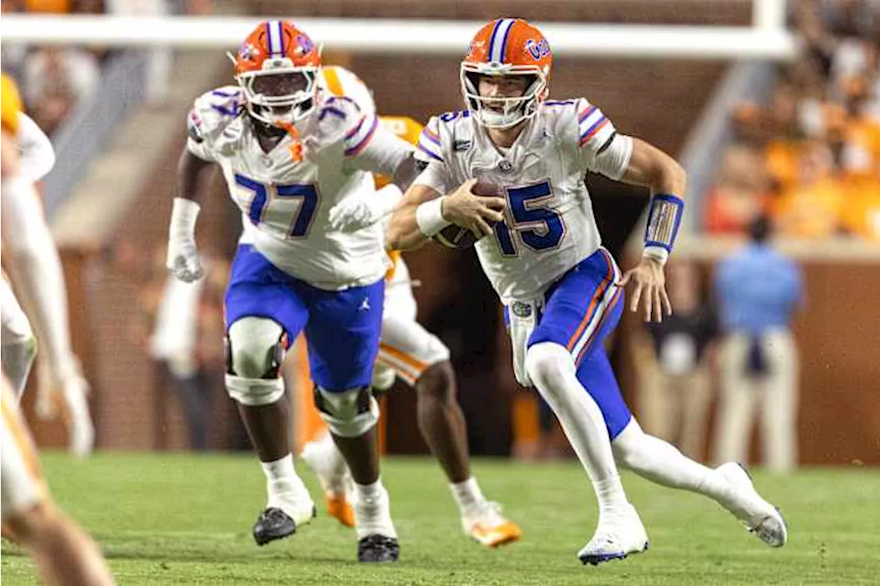 Florida QB Graham Mertz's season and his college career are over because of a knee injury