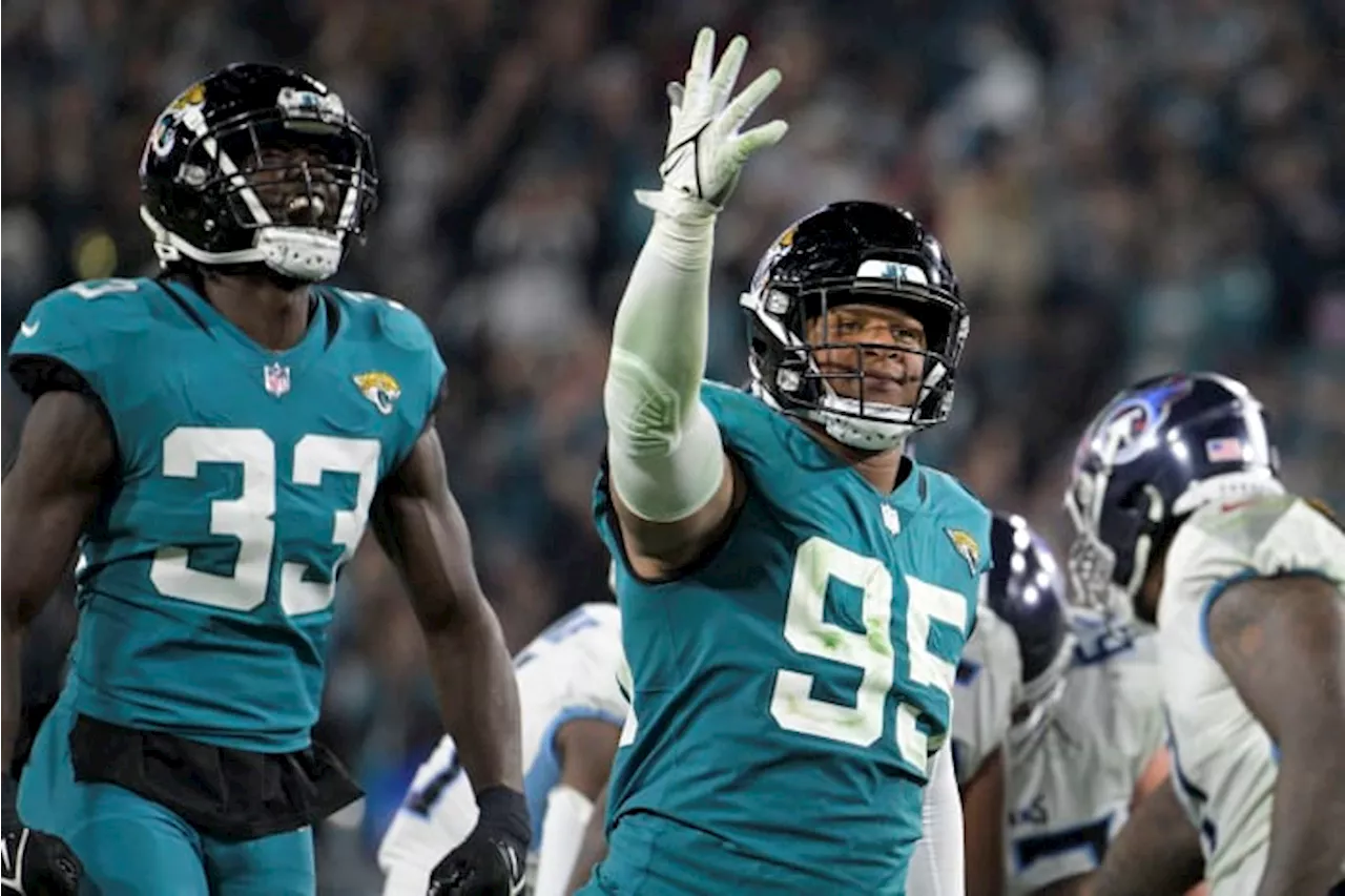 Jaguars sending DT Robertson-Harris to Seattle for 2026 late-round pick: report