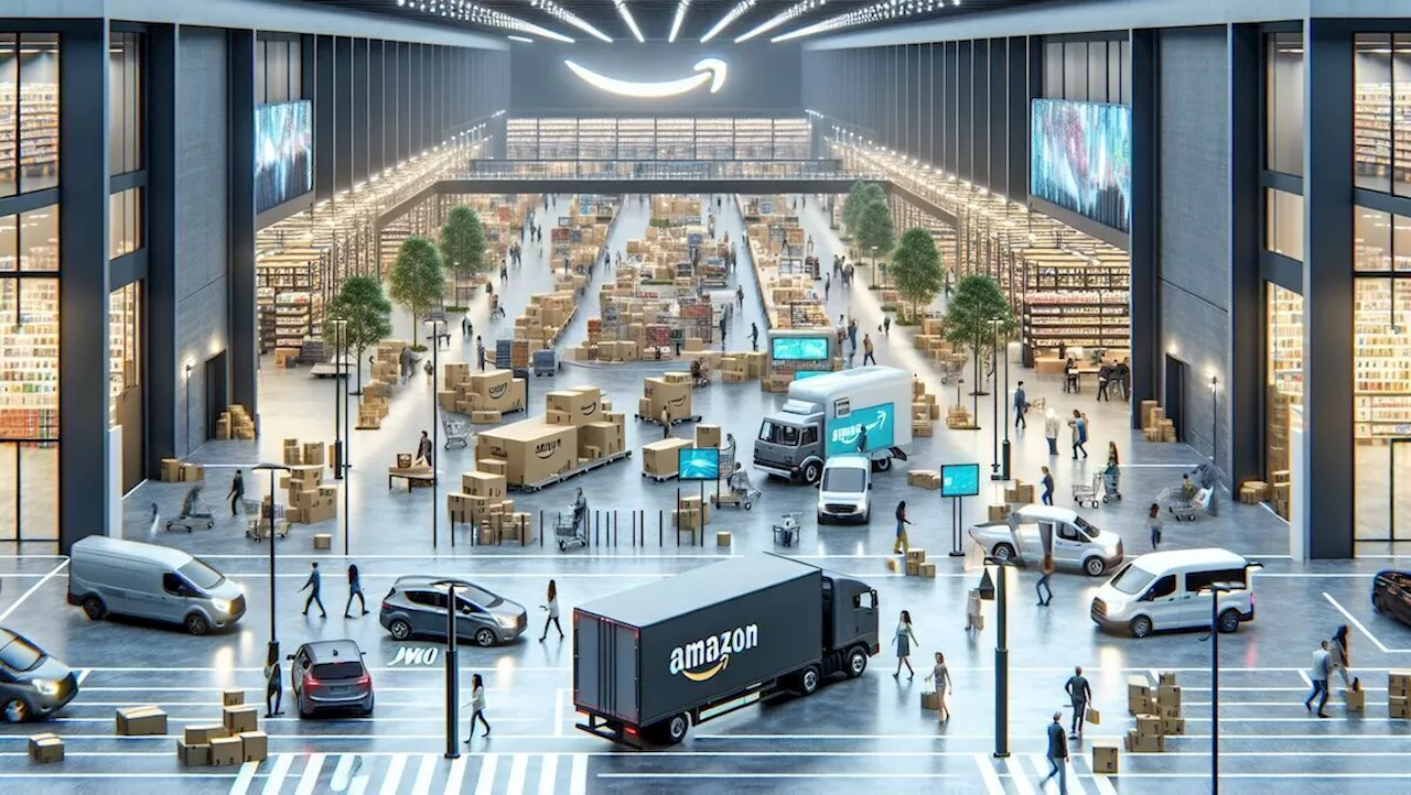 Amazon plant Supercenter, ein großes Einkaufszentrum