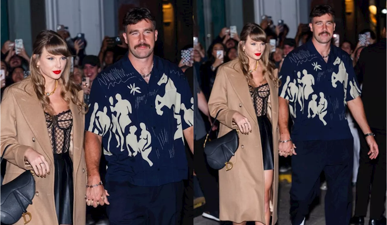 Taylor Swift Embraces Lingerie-inspired Details in Gucci Corset With Travis Kelce in New York